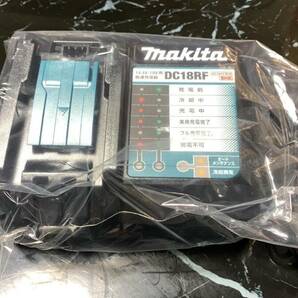 未使用】makita(マキタ) 純正 14.4V-18V用 急速充電器 DC18RF AC100V専用｜セットばらし品の画像1