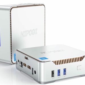 最終値下げ Nipogi mini pc n95 インテル最新N95 ミニpc 最大3.4GHz 小型pc 4C4T ミニパソコン