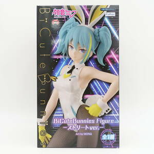 初音ミク BiCute Bunnies Figure ストリートver. 未開封 フィギュア MIKU バニー 網タイツ furyu フリュー プライズ/2-2793