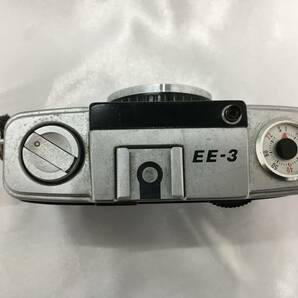 ジャンク品 OLYMPUS-PEN EE-3 オリンパスペン 1:3.5 f=28mm フィルムカメラ コンパクトカメラ ボディのみ ブラック×シルバーの画像3