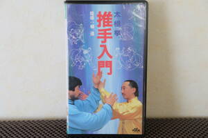 ◇太極拳　推手入門　VHS　ビデオテープ　指導：楊進◇