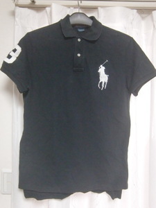 【中古】★Ralph Lauren Pig Pony Mesh Polo Shirt sizeM/ラルフローレン ビッグポニー メッシュポロシャツ メンズMサイズ★