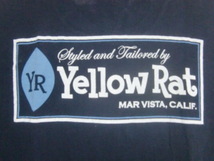 【未使用】★Yellow Rat Classic Box T-shirt (Navy) sizeL/イエローラット クラシック ボックスロゴ Tシャツ Lサイズ★_画像7