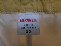 【未使用】★BIRDWELL 310 BOARD SHORTS vintage gold size32/バードウェル タイプ310 ボードショーツ★サイズ32インチですが30インチ位★_画像3