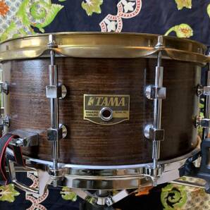 TAMA スネアドラム ローズウッド（ROSEWOOD） 14×6.5の画像1