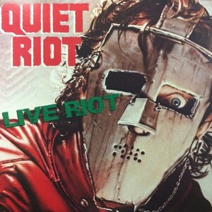 Quiet Riot - Live Riot（★美品！）