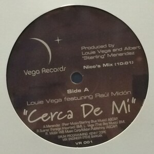 Louie Vega Featuring Ral Midn - Cerca De Mi（★盤面ほぼ良品！）