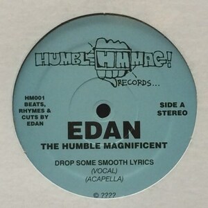 Edan The Humble Magnificent - Drop Some Smooth Lyrics（★盤面極上品！）