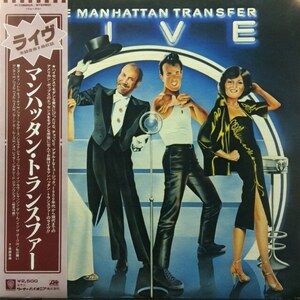 The Manhattan Transfer - Live（★盤面極上品！） マンハッタントランスファー