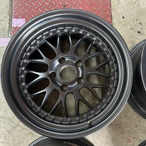 ワーク マイスターM1 4本 WORKWHEEL Meister M1 18インチ 10.5J+21/13J+15/PCD130 ポルシェ Porsche RWB の画像5