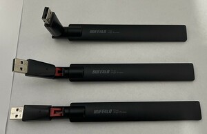 【動作確認済】BUFFALO 11ac High Power Wi-Fi 無線子機　×　3個セット【送料無料】