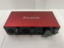 【極美品】Focusrite フォーカスライト Scarlett 2i2 3rd Gen USBオーディオインターフェイス2in2out【送料無料】_画像2