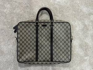 【送料無料】グッチ GUCCI ビジネスバッグ ブリーフケース 322287 GGスプリーム