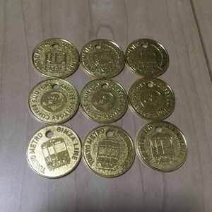 東京メトロ　オリジナル　メダル　9種類 クラフトボス　フルーツティー　コンプリート