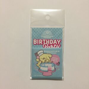  Pom Pom Purin can badge square cake ETOILE ET GRIOTTE collaboration Kiddy Land limitation etoile e Gris oto Sanrio 