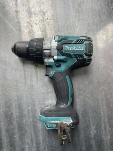 マキタ 充電式震動ドライバドリル 18V 振動ドリル 充電器別売 makita 青 コードレス ジャンク