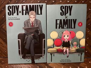 ［2冊セット］英語版 Spy X Family Vol. 1＋Vol.2／スパイファミリー 1巻＋2巻