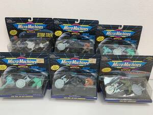 240410C スタートレット STAR TREK マイクロマシーン MicroMachines ガルーブ フィギュア おもちゃ 玩具 まとめ売り セット ６個セット 