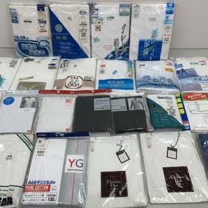 240425G メンズ用 男性用 インナー 肌着 Sサイズ Mサイズ 大量 おまとめ セット グンゼ ユニクロ UNIQLO Dior 半袖 抗菌 消臭 通気性 の画像1