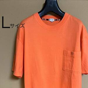 Paul Smith ポールスミス PS 半袖 Tシャツ メンズ Lサイズ オレンジ