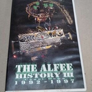 THE ALFEE HISTRY 3 VHS ビデオテープ