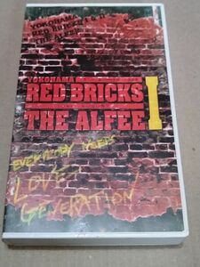 THE ALFEE RED BRICKS 1 VHS ビデオテープ