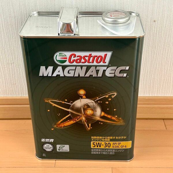 新品 カストロール エンジンオイル MAGNATEC 4L缶 5W-30 API SP 部分合成油 CASTROL マグナテック