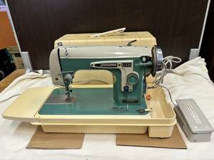 JANOME ジャノメ ミシン SEWING MACHINE TOKYO グリーン 通電OK ハンドクラフト 手芸 裁縫 現状品