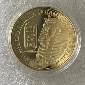 エジプト ファラオ　 ゴールド メダル コイン ピラミッド ゴルフマーカー