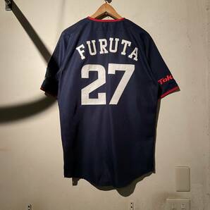 東京ヤクルトスワローズ BEAMS X デサント TOKYO YAKULT SWALLOWS 古田敦也 監督 ユニフォーム 野球の画像2