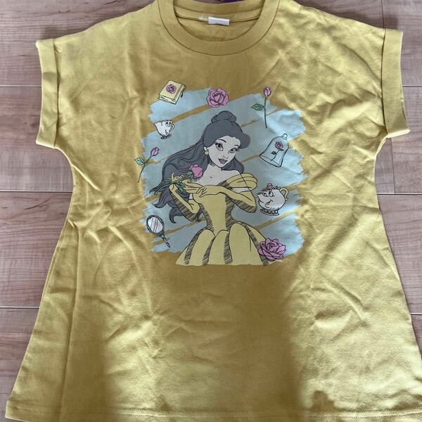 ディズニープリンセスベルTシャツ