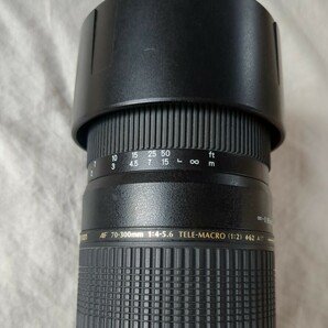 【美品】 TAMRON タムロン AF 70-300mm f4-5.6 Di LD MACRO 1:2 タムロン カメラレンズ ニコン用 A17NⅡの画像4