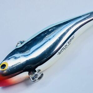 美品★ラトリンラパラ#メッキイワシカラー★75mm15g★Rattlin' Rapala★ラパラバイブレーションの画像3