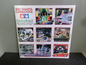 *0 Tamiya general catalogue TAMIYA CATALOGUE 1989 fiscal year edition 