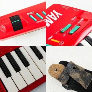 YAMAHA ヤマハ SHS-10R ショルダーキーボード ミュージックキーボード 電子 鍵盤楽器 ソフトケース付 K5046の画像8
