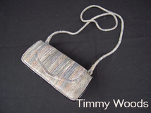 ★Timmy Woods/ティミーウッズ★ショルダーバッグ★ハンド・クラッチバッグ★木製★_画像1