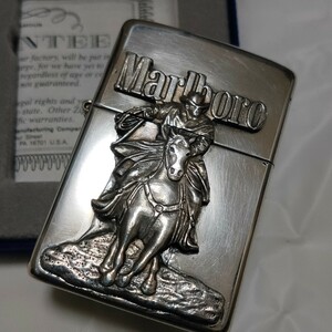 ZIPPO Marlboro STERLING SILVER 1993年製 