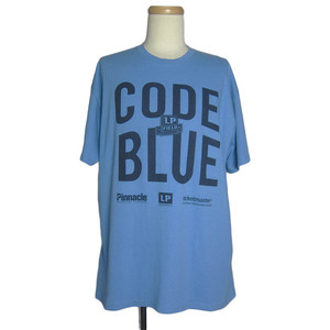 NFLフットボール テネシー・タイタンズ CODE BLUE プリントTシャツ ティーシャツ メンズ XLサイズ アメリカ輸入古着 ユーズド #n-155