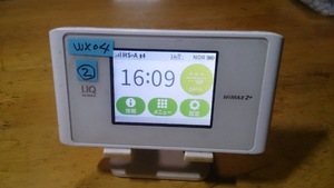 ポケットwifi UQmobile WX04 Speed wifi NEXT WIMAX2+ 白 SIMフリー (2)