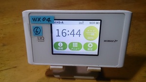 値下げ！ポケットwifi UQmobile WX04 Speed wifi NEXT WIMAX2+ 白 SIMフリー (6)