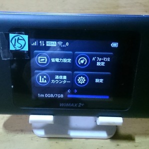 値下げ！ポケットwifi UQmobile W06 Speed wifi NEXT WIMAX2+ 青黒 SIMフリー (15)