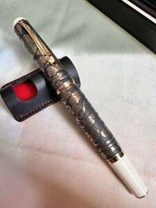 限定品 ペリカン PELIKAN 万年筆 蒔絵 翡翠 かわせみ M1000 Maki-e Kingfisher