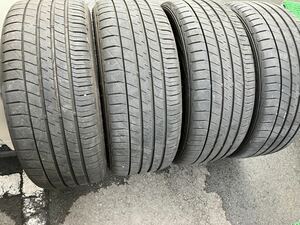 岐阜市〜手渡し可!225/45R17超バリ溝ダンロップ ルマン5 LEMANS V 2021年2月製造×4本 VW ゴルフ W204 オーリス ブレイド215/45R17の代用に