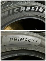 MICHELIN PRIMACY 4 225/50R18 中古 4本ミシュラン・プライマシー4 2021年製8.0〜5.0分山！引き取り手渡し可岐阜市〜カローラXヴェゼルなど_画像9