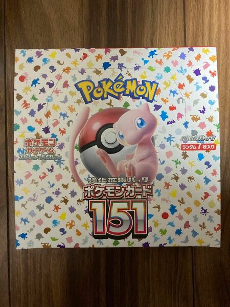 ポケモンカード151 1BOX ポケカ　シュリンク無し