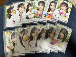 AKB48カラコンウインク OfficialShop盤 劇場盤 封入生写真 12枚