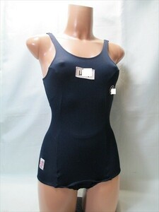 7807 #k RaRe # beautiful! summer Mate old type dark blue swimming swimsuit 140. chapter 