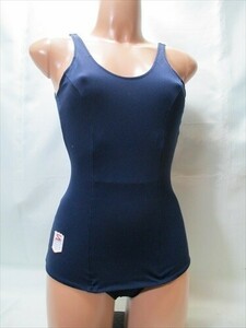 7935 #ni key # super beautiful! Toray recommendation old type dark blue swimming swimsuit 160. name 