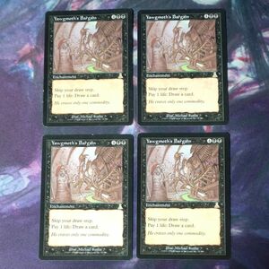 ヨーグモスの取り引き　4枚セット　MTG