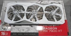 ASRock RX7800XT Steel Legend 16G OC グラフィックボード